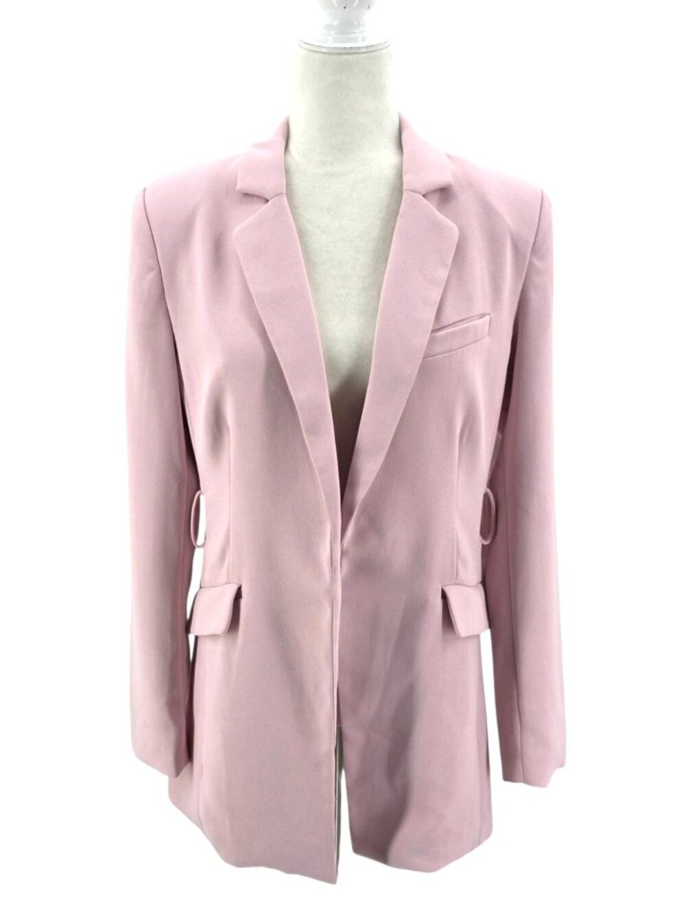 NEW Revolve NBD Womens Small Jacket Niko Blazer Pink Lined Career Party READ